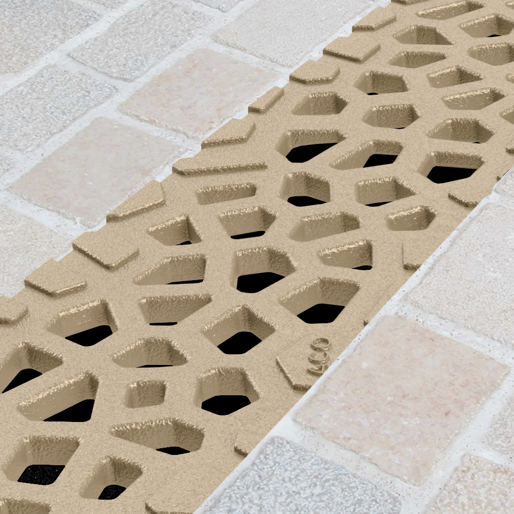 Grătar din fontă tip Voronoi Quartz
